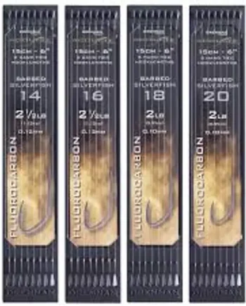 DRENNAN ACOLYTE SILVERFISH HOOKPLATES 15CM BARBED.