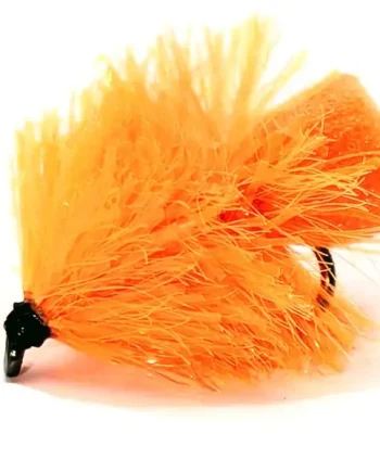 10 X ,Fab - orange/ orange barbless # 10 [F27]
