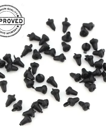 10 x Carpysteves Black Hook Beads