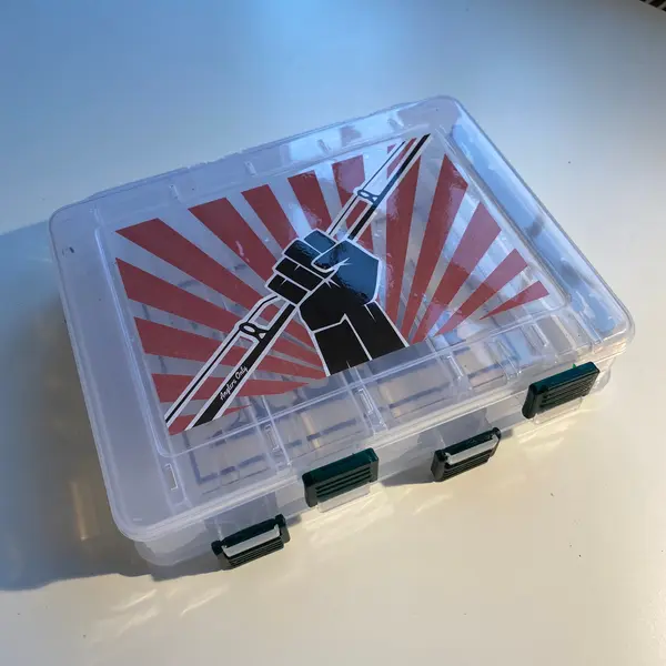 'Manifesto' Sticker for Double-Sided Box (Small)