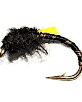 10 X Buzzer - Black--stripped quill-Dubbed #12 [Q8]