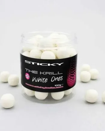 Sticky Baits The Krill White Ones Pop Ups 16mm