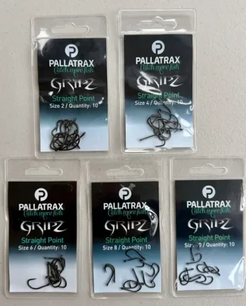 Pallatrax Gripz Straight Point Hooks