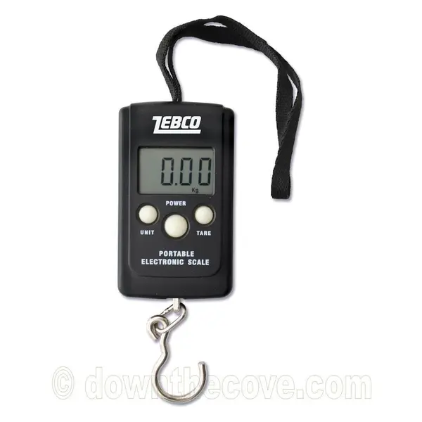 Zebco Digital 40kg Pocket Fishing Scale