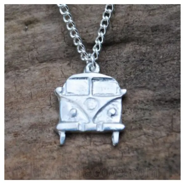 Pewter Campervan Pendant