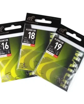 COLMIC HAYABUSA H.CHK128 HOOKS, ASSORTED SIZES.