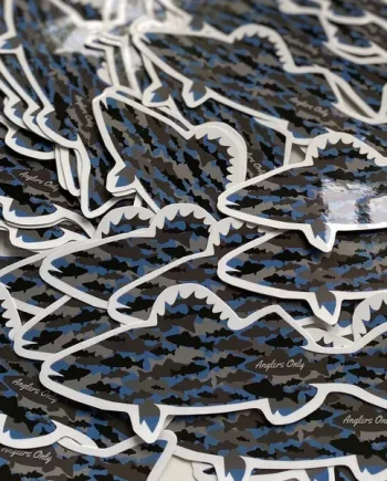 'Bass Camo' Box Sticker