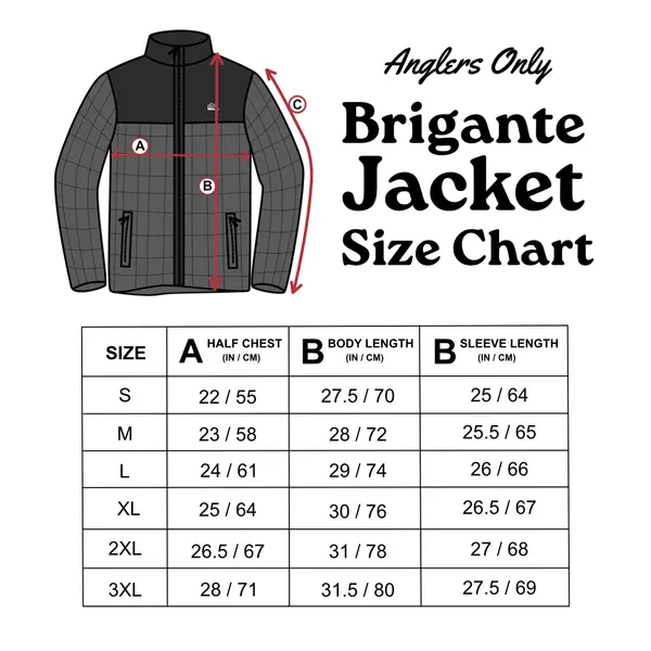 Brigante Jacket - Charcoal/Black