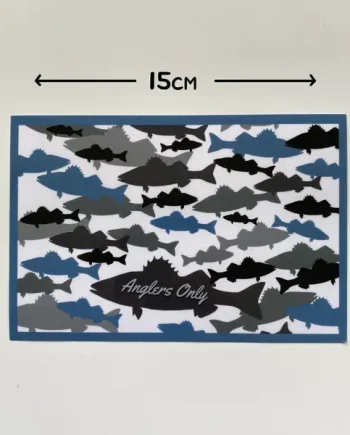 'Bass Camo' Sticker for Double-Sided Box (Small)