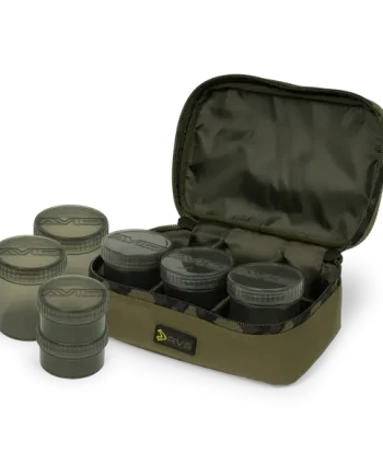 AVID CARP RVS 8-POT HOOKBAIT POUCH.