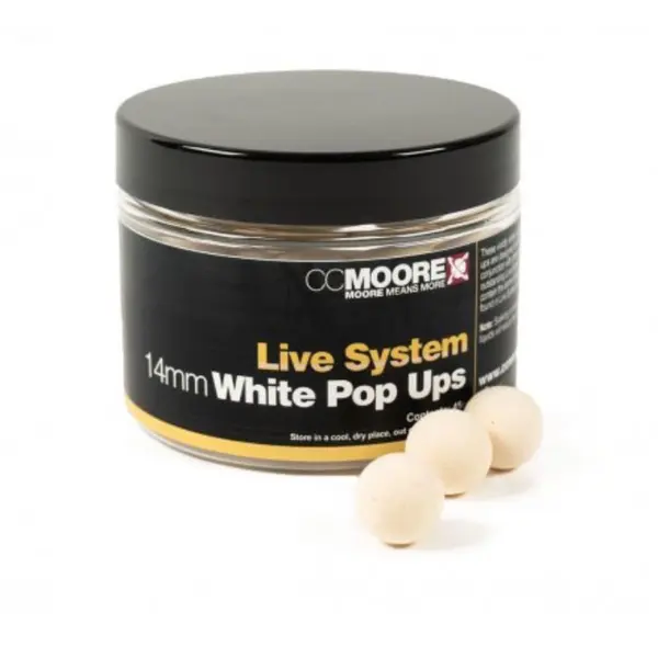 CC Moore Live System White Pop Ups