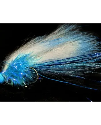 Zonker mini Lt Blue and White #10 Barbless Z102