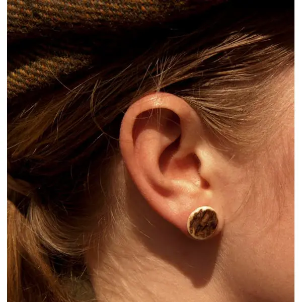 J Boult Stud Antler Earrings