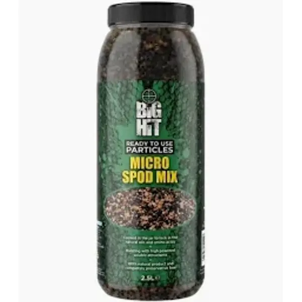 BIG HIT READY TO USE PARTICLES, OILY HEMP, SPOD MIX, HUGE TIGERS.