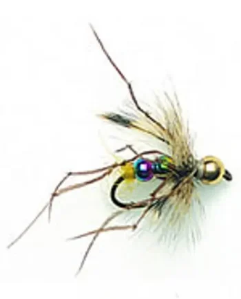 10 RAINBOW BEAD FLIES