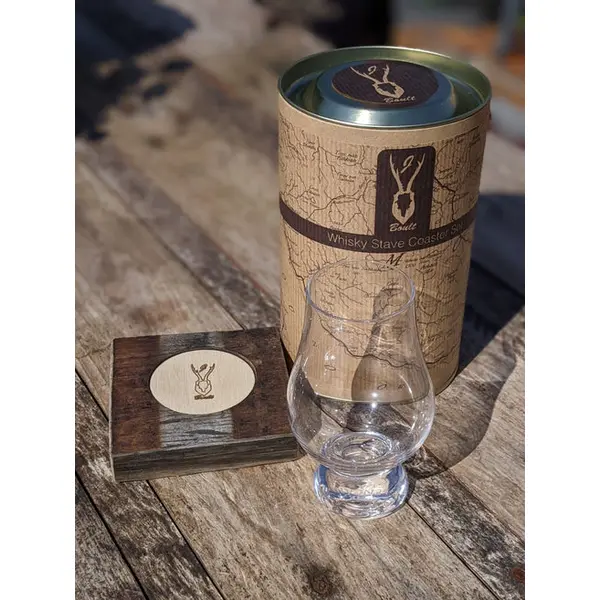 J Boult Whisky Coaster Gift Set