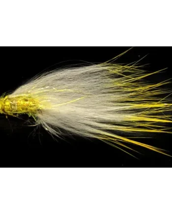 Zonker mini White and Yellow #10 Barbless Z103