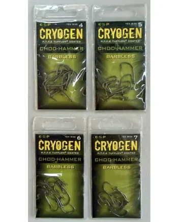 Cryogen Chod-Hammer Barbless Hooks