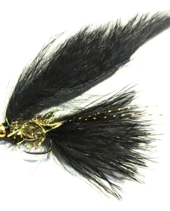 Zonker mini Black and Gold #10 Barbless Z104