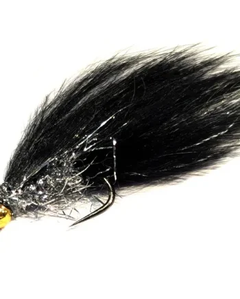 Zonker mini Black and Silver #10 Barbless Z105