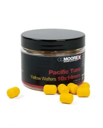 CC Moore Pacific Tuna Yellow Dumbell Wafters 10x14mm