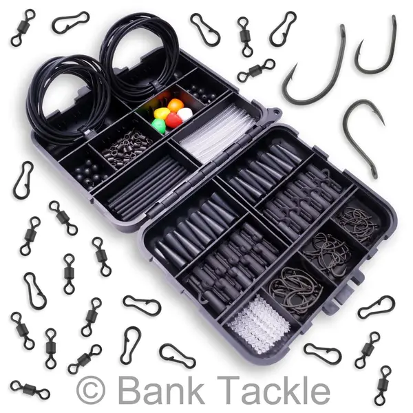Terminal Tackle Box Set - Micro Barbed, Black and Black