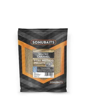 SONUBAITS STIKI METHOD PELLETS SALTED CARAMEL 2MM.