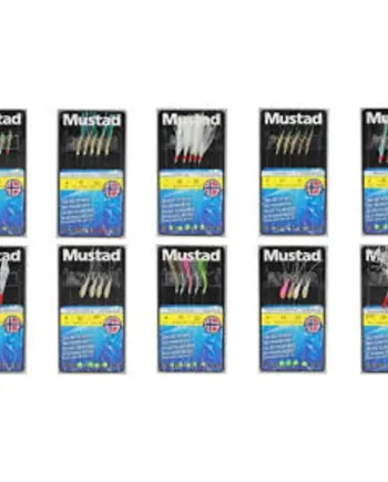 MUSTAD FEATHER RIGS FOR MACKEREL FISHING.