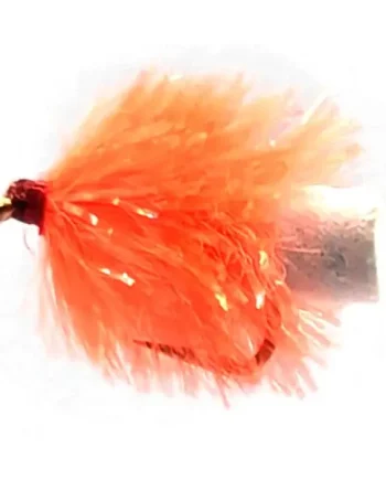 10 X ,FAB - orange and white #10 barbed / F26
