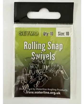 Seymo Size10 Rolling Snap Swivels