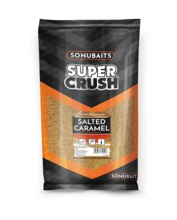 SONUBAITS SUPERCRUSH SALTED CARAMEL 2KG GROUNDBAIT.